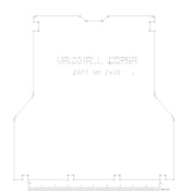 Vauxhall Corsa Van 2007 - 2014  Rear Floor